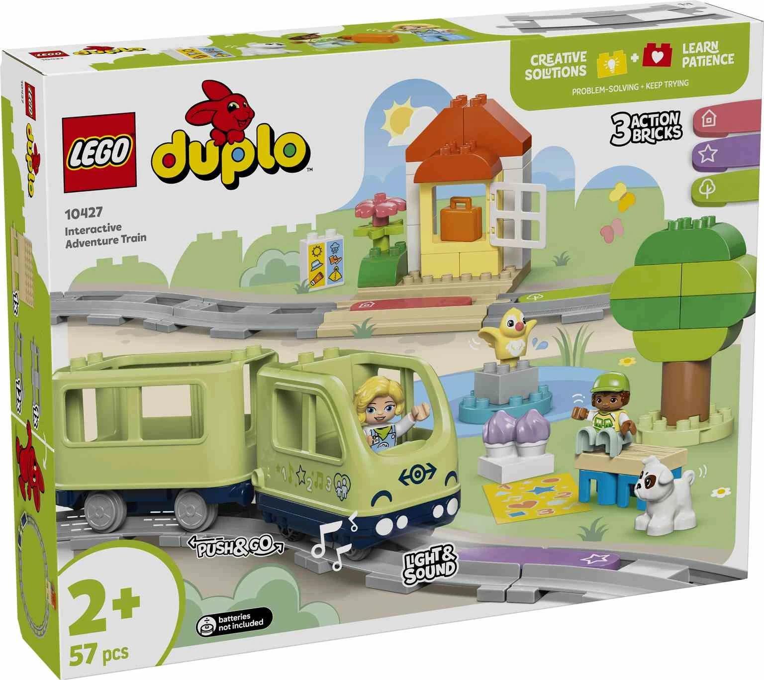 LEGO DUPLO | Aventura Ferroviaria Interactiva - 10427