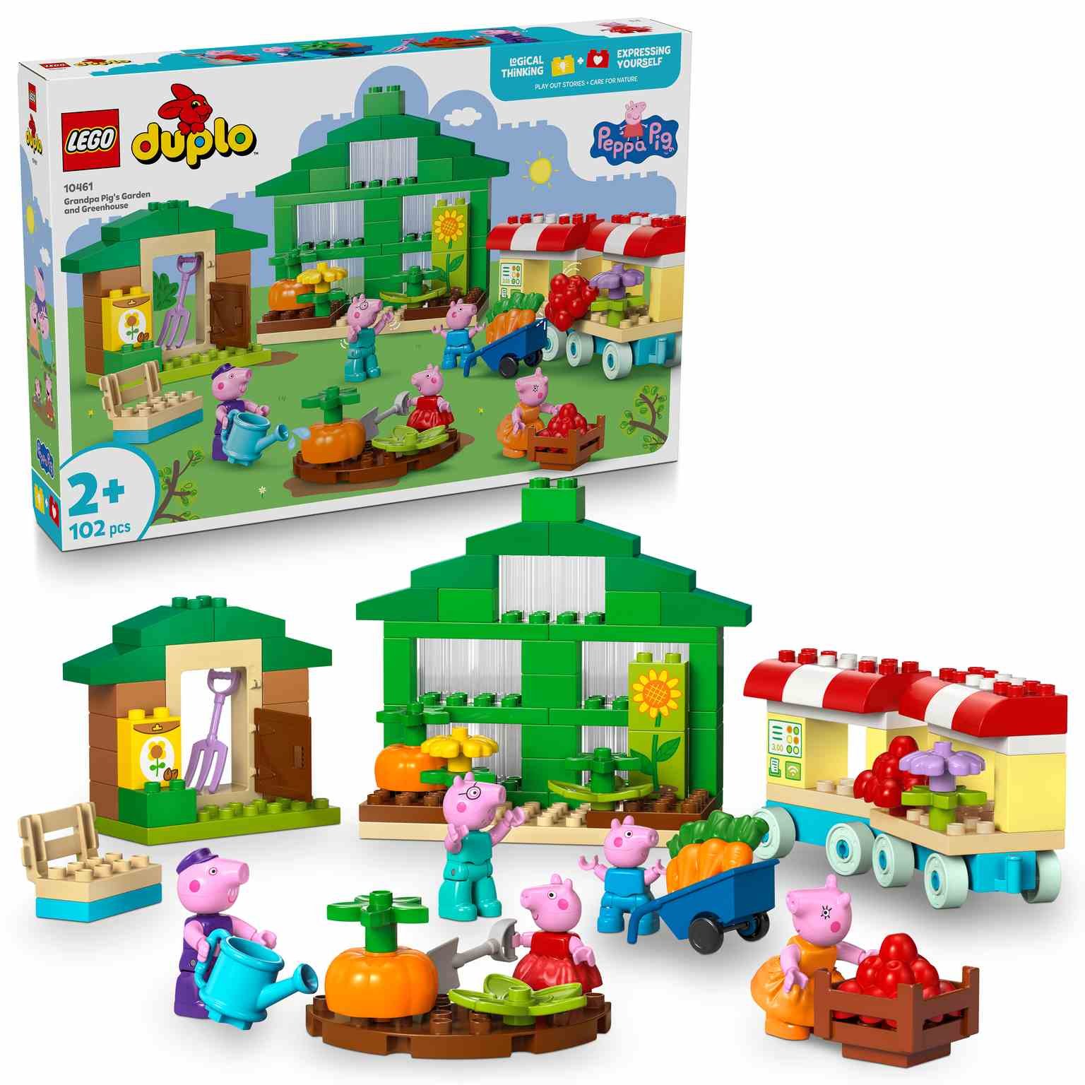 LEGO DUPLO | Huerto e Invernadero del Abuelo Pig - 10461