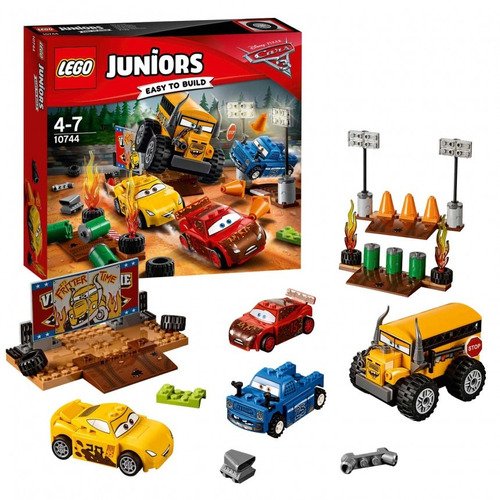 LEGO Juniors | Cars: Carrera Crazy 8 en Thunder Hollow - 10744