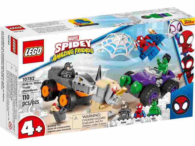 LEGO Marvel | Camiones de Combate de Hulk y Rino 10782