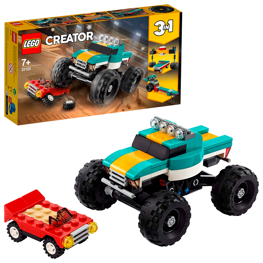 LEGO CREATOR 3 en 1 | Monster Truck 31101