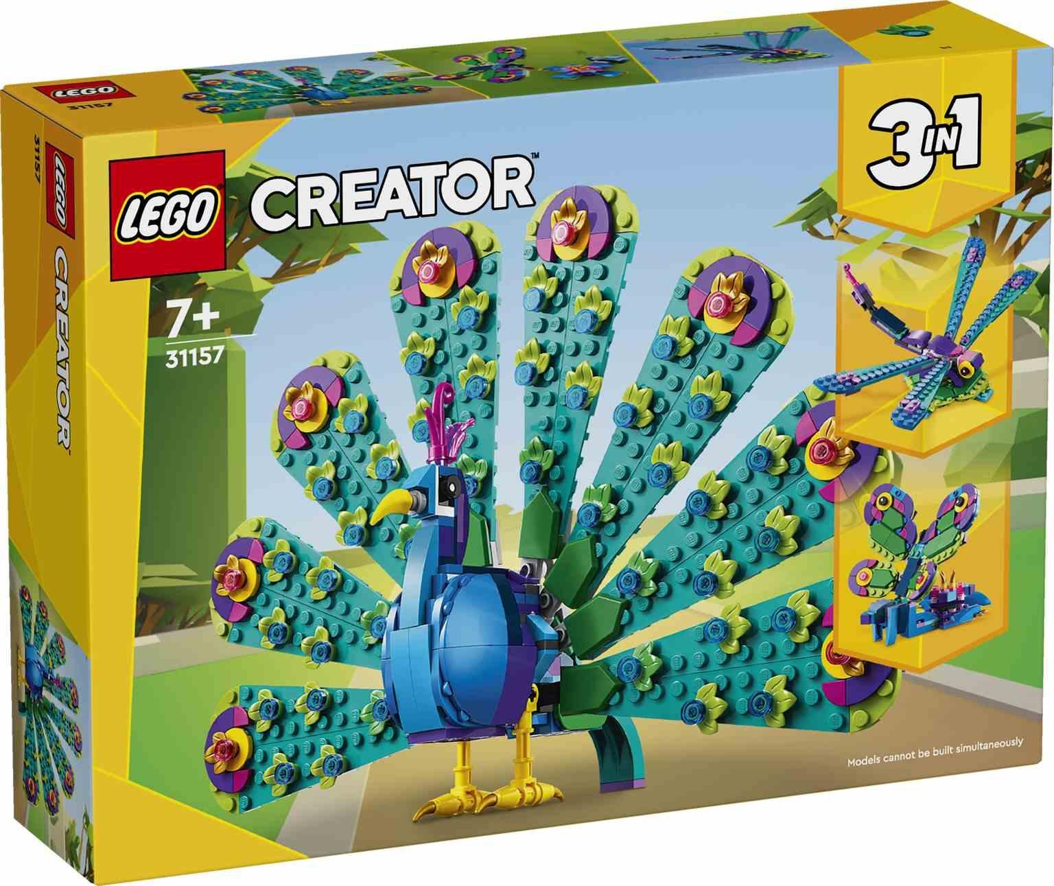 LEGO Creator | Pavo Real Exótico - 31157