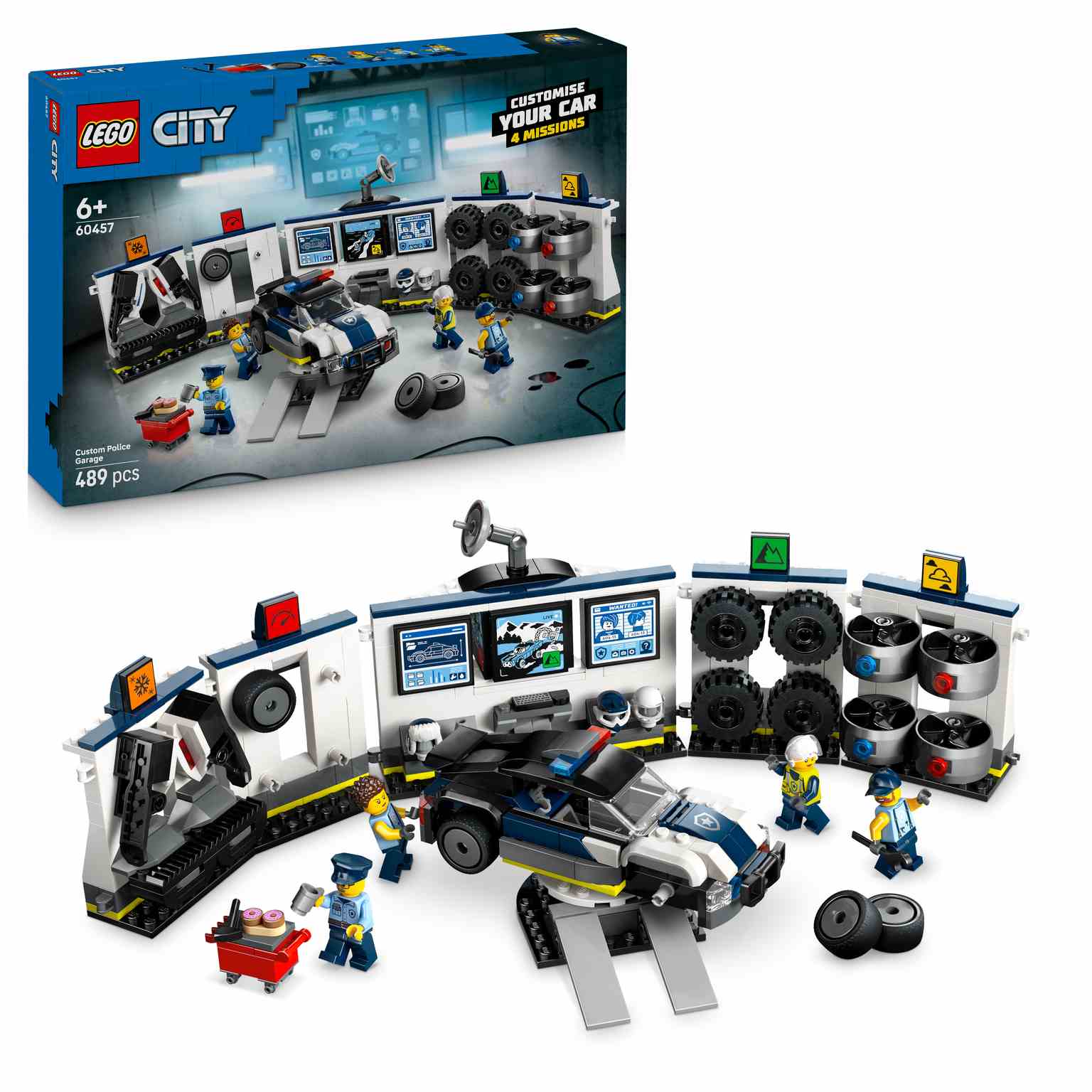 LEGO CITY | Taller de Modificación de Coches de Policía - 60457