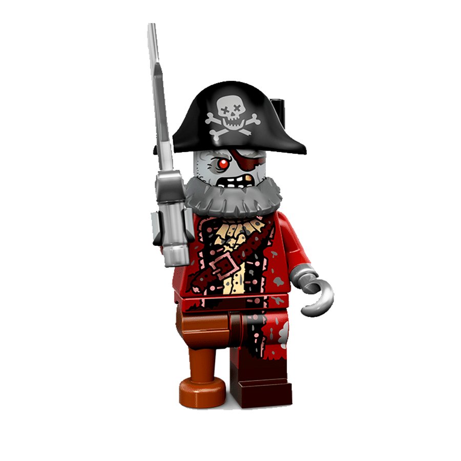 LEGO Minifiguras | Serie 14: Pirata zombie 71010-02