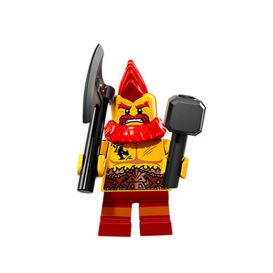 LEGO Minifiguras | Serie 17: Enano Guerrero 71018-10
