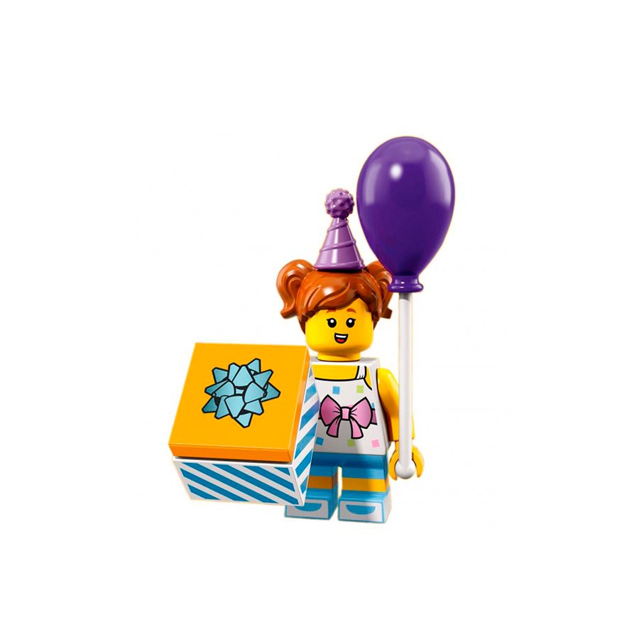 LEGO Minifiguras | Serie 18ª Fiesta: Chica de la Fiesta de Cumpleaños 71021-06