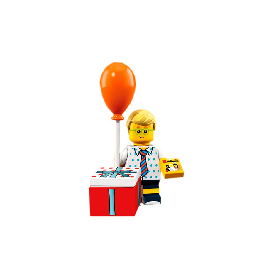 LEGO Minifiguras | Serie 18ª Fiesta: Chico de la Fiesta de Cumpleaños 71021-16