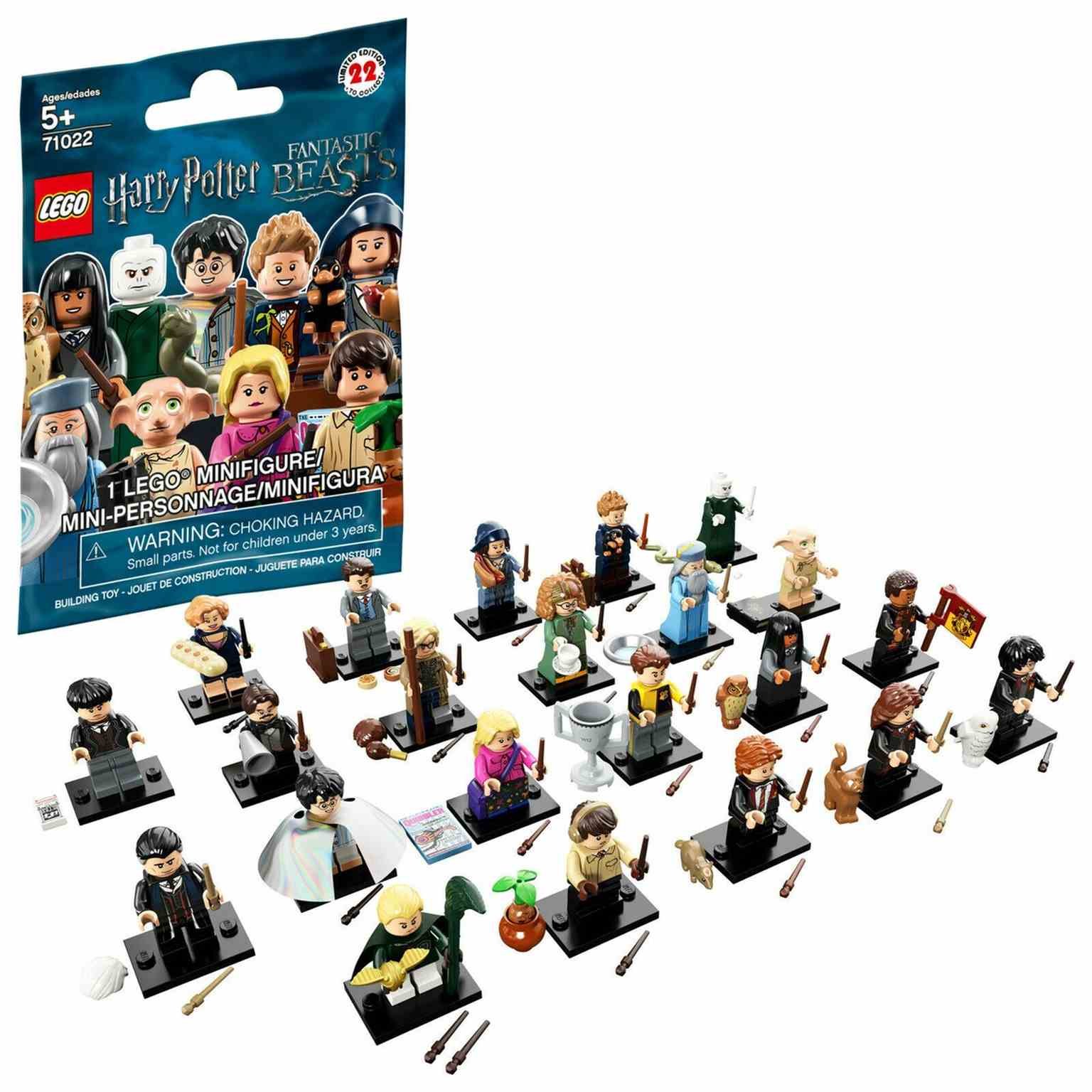LEGO Minifiguras | Harry Potter y Animales Fantásticos: SERIE COMPLETA 22 UNIDADES 71022-SC