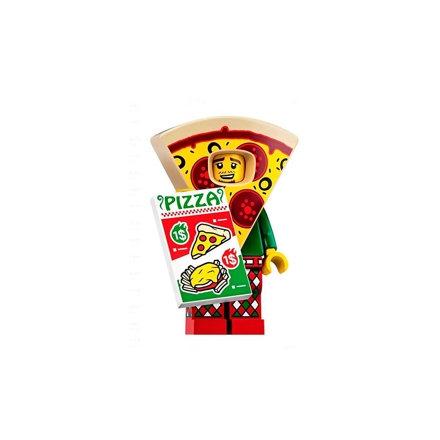LEGO Minifiguras | 19ª Edición: Pizza Costume Guy 71025-10