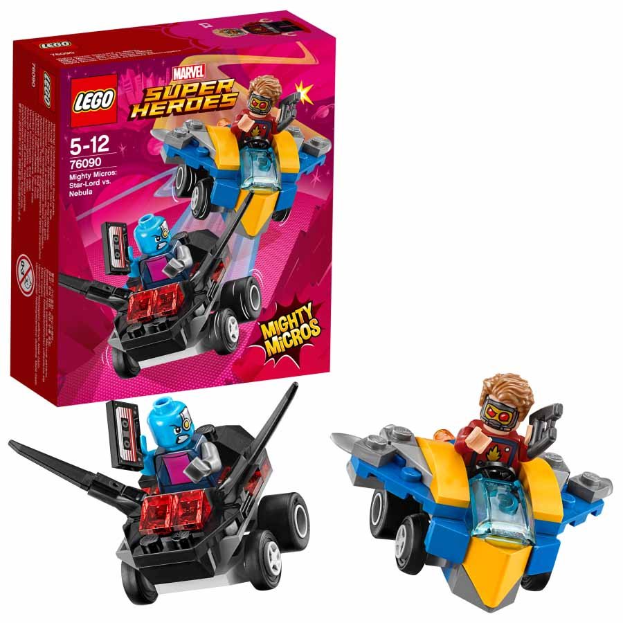 LEGO Marvel | Mighty Micros StarLord vs Nebula 76090