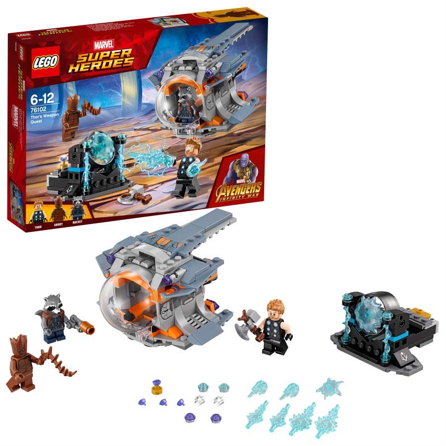LEGO Marvel | Aventura tras el arma de Thor 76102