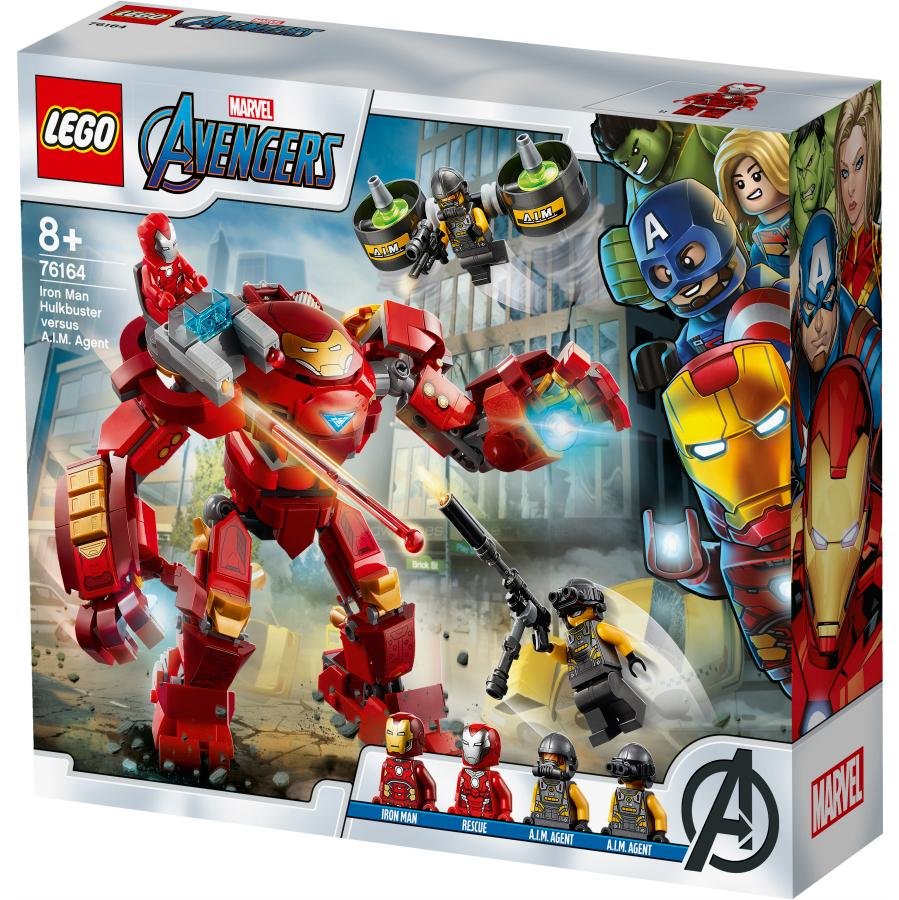 LEGO Marvel| Hulkbuster de Iron Man vs. Agente de A.I.M. 76164