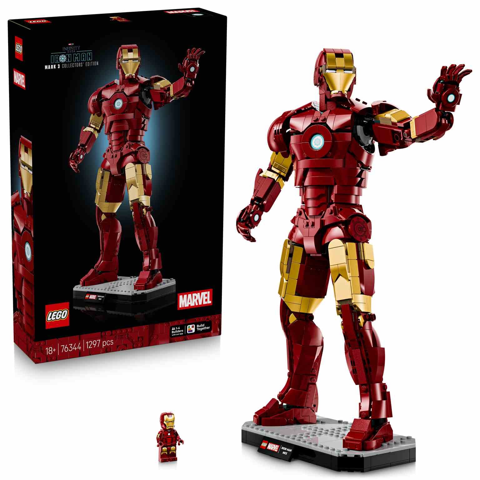 LEGO MARVEL | Iron Man Mark 3: Edición para Coleccionistas - 76344
