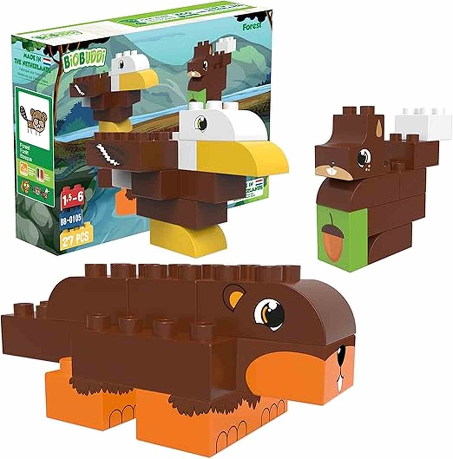 BiOBUDDi | Bloques de construcción Bosque Salvaje BB-0105