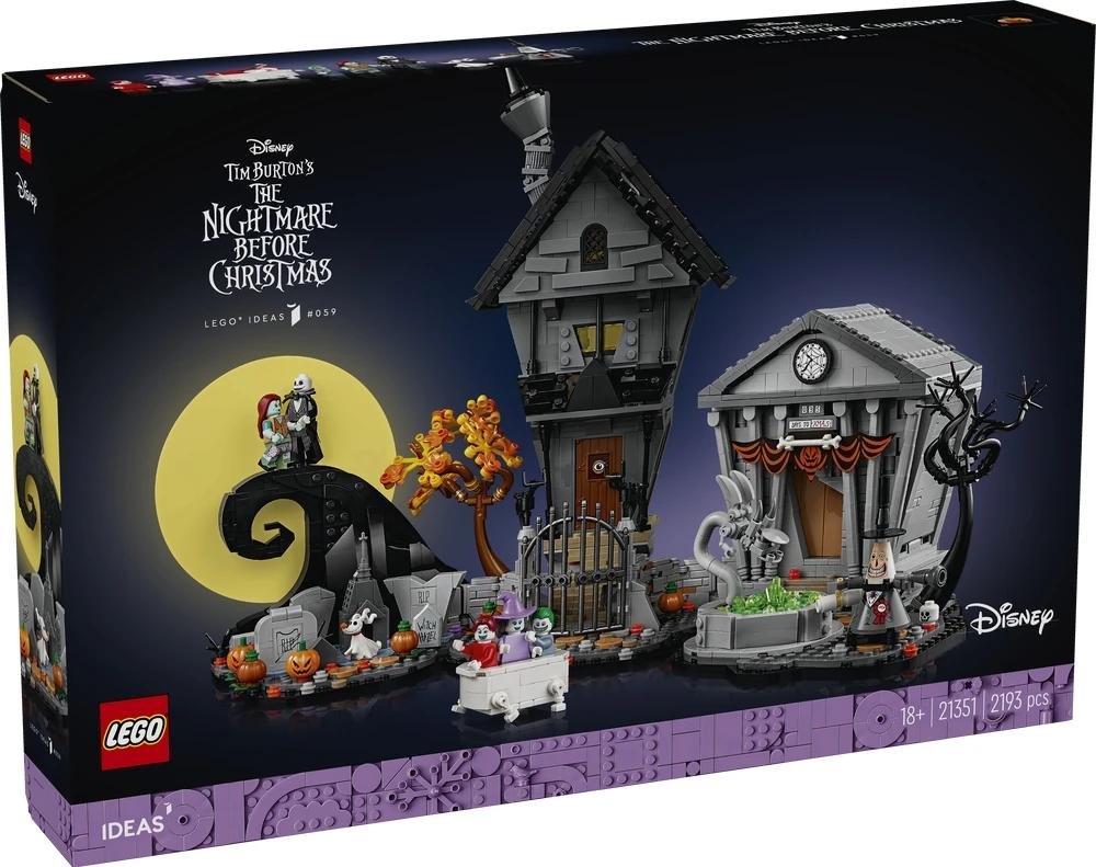 LEGO IDEAS | Disney Tim Burton: Pesadilla antes de Navidad - 21351