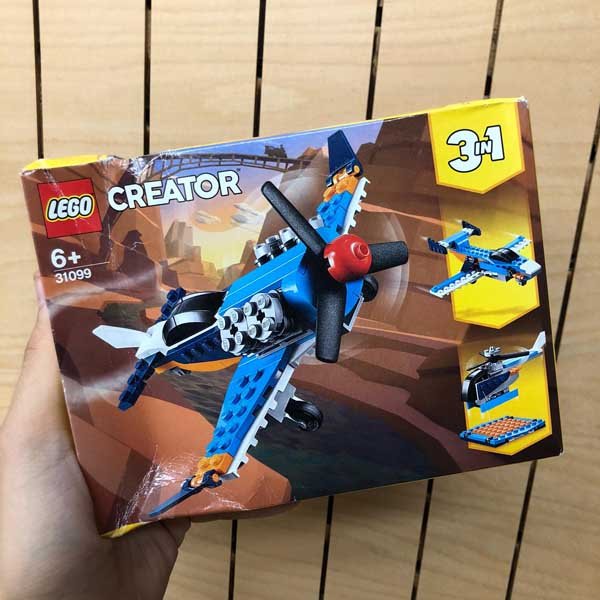 LEGO CREATOR 3 en 1 | Avión de Hélice 31099-CD