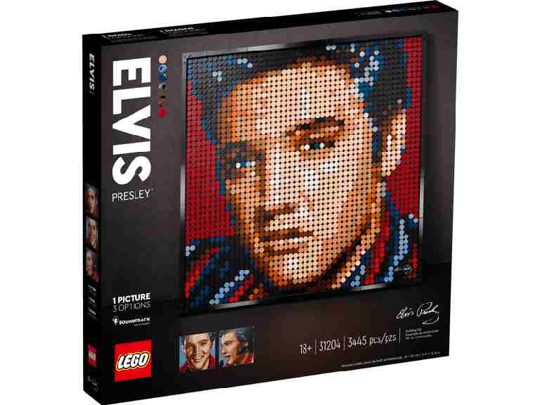 LEGO ART | Elvis Presley “El Rey” 31204