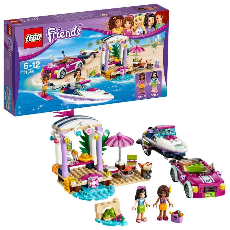 LEGO Friends | Remolque de la lancha de Andrea 41316
