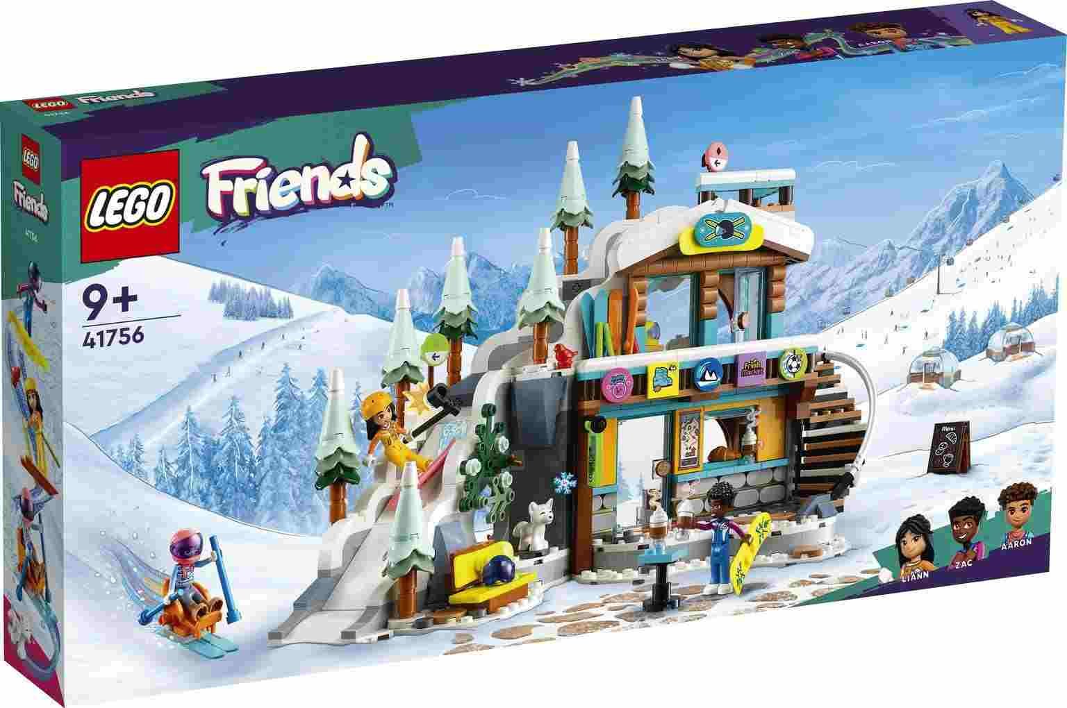 LEGO Friends | Pista de Esquí y Cafetería 41756