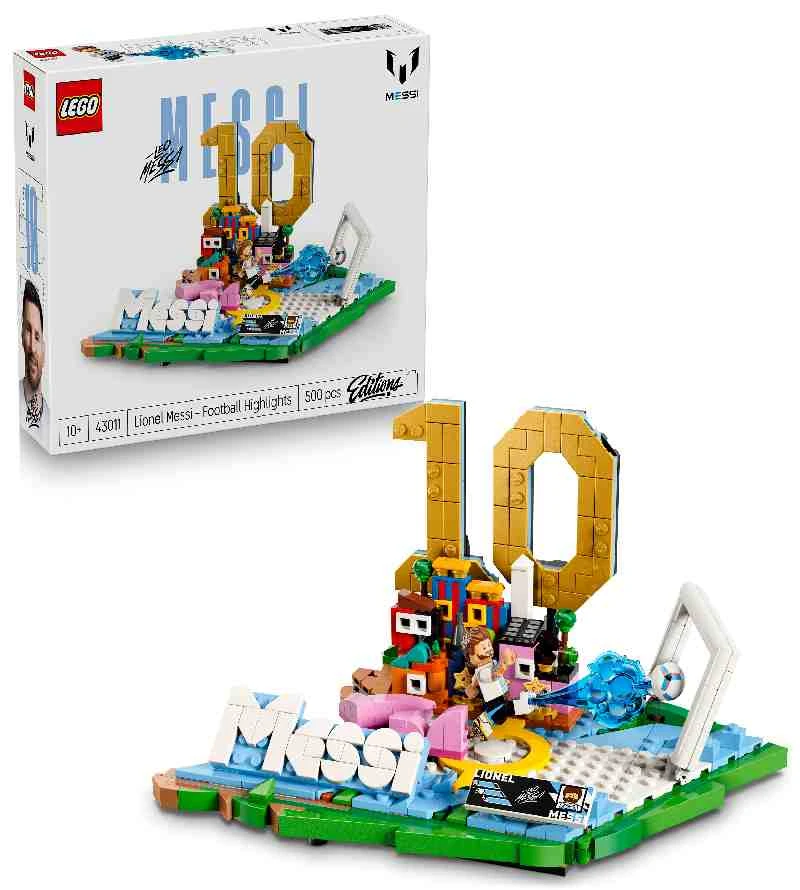 LEGO Editions | Lionel Messi: Fenómenos del Fútbol 43011