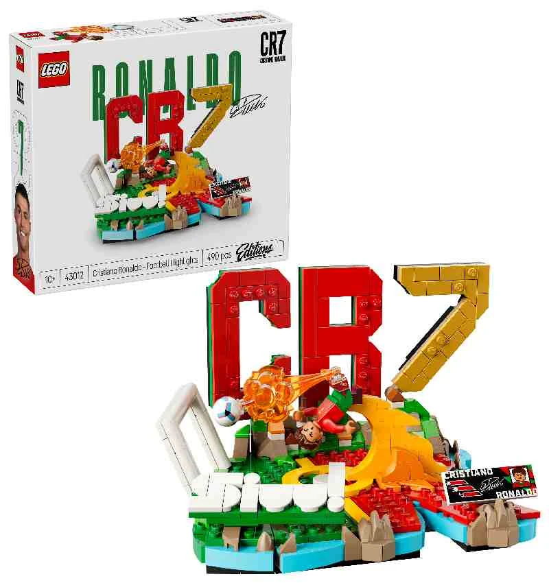 LEGO Editions | Cristiano Ronaldo: Fenómenos del Fútbol 43012
