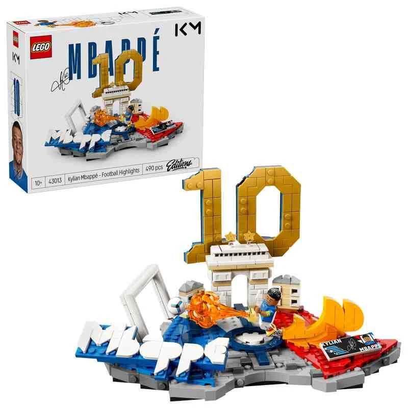 LEGO Editions | Kylian Mbappé: Fenómenos del Fútbol 43013