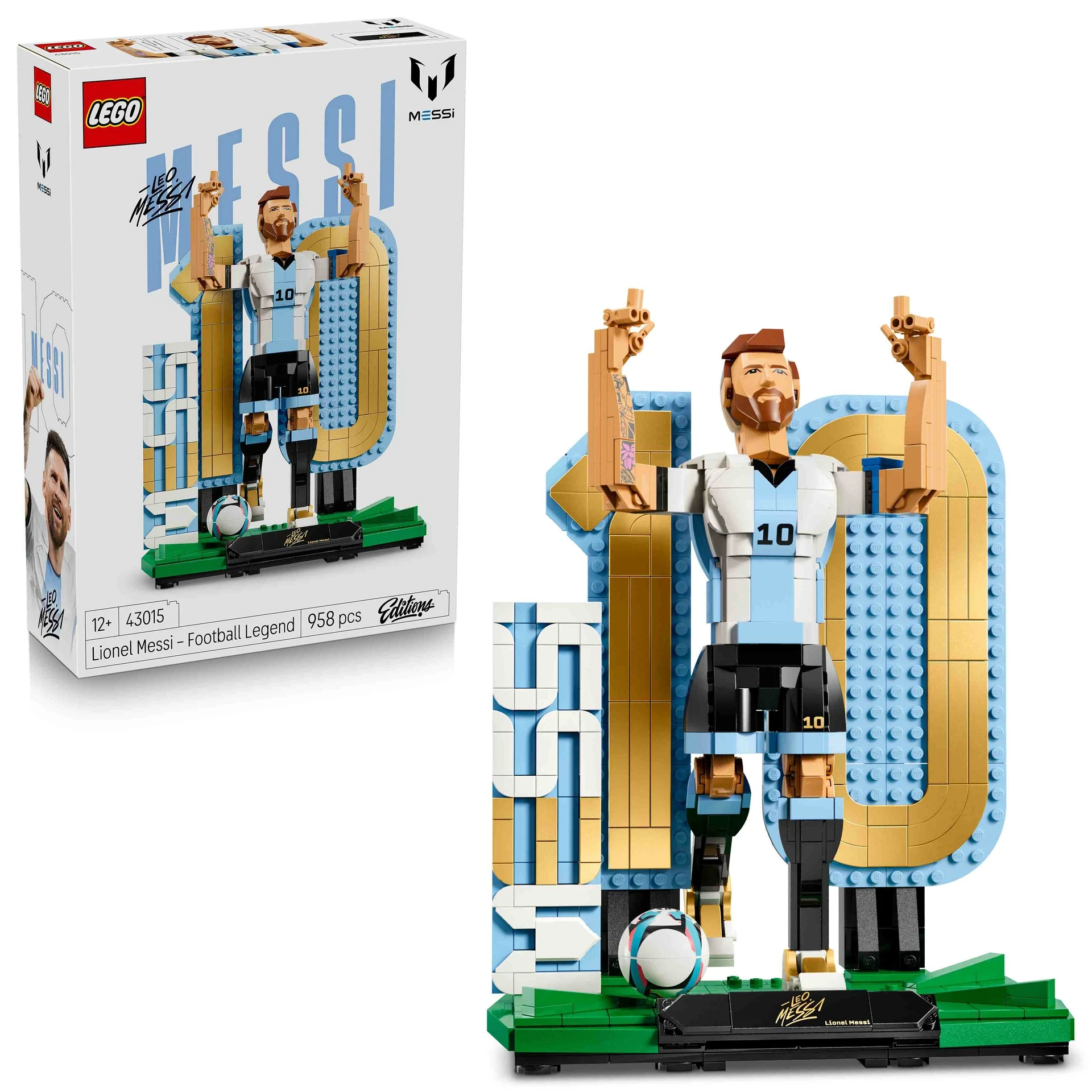 LEGO Editions | Lionel Messi: Leyenda del Fútbol 43015