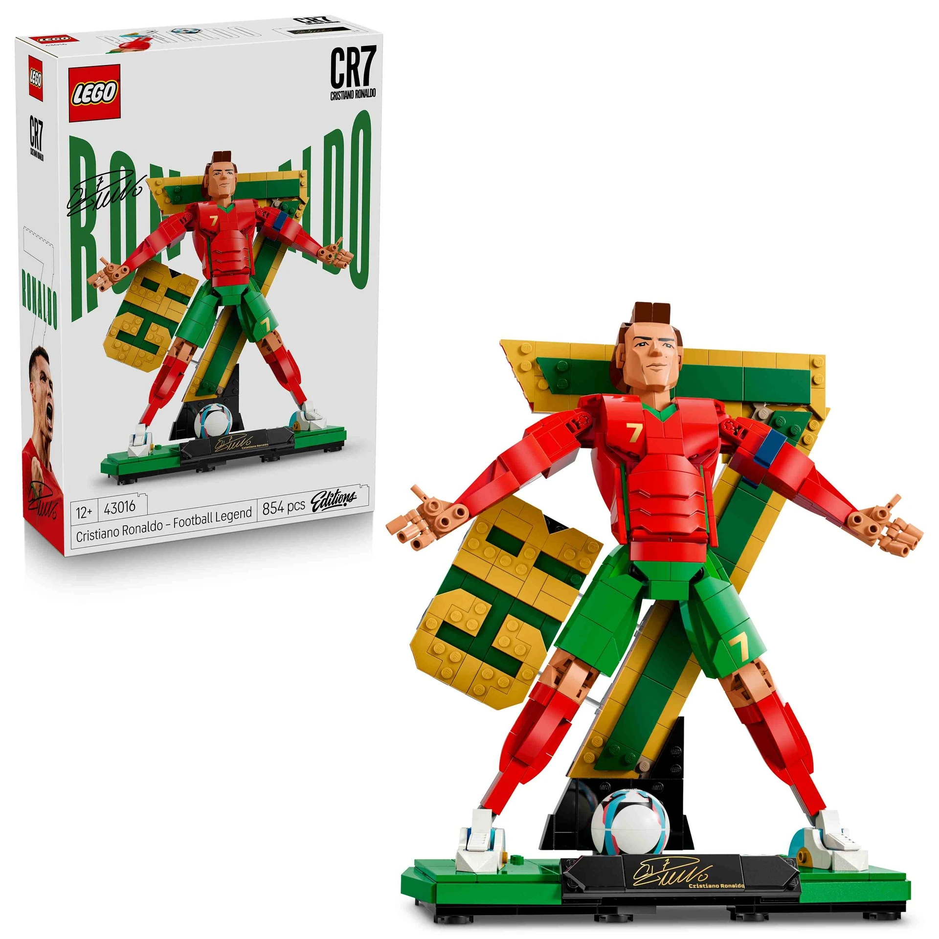 LEGO Editions | Cristiano Ronaldo: Leyenda del Fútbol
