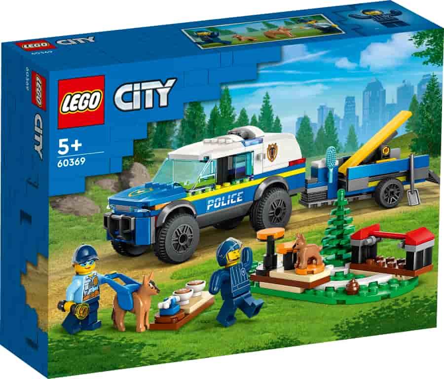 LEGO City Entrenamiento Móvil para Perros Policía 60369
