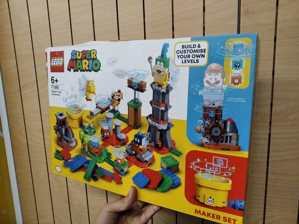 LEGO Super Mario | Set de Creación: Tu propia aventura CAJA DAÑADA 71380-CD