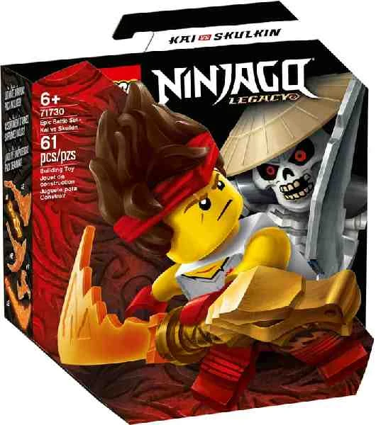 Lego Ninjago Batalla Legendaria Legendaria Kai vs Skulkine 71730