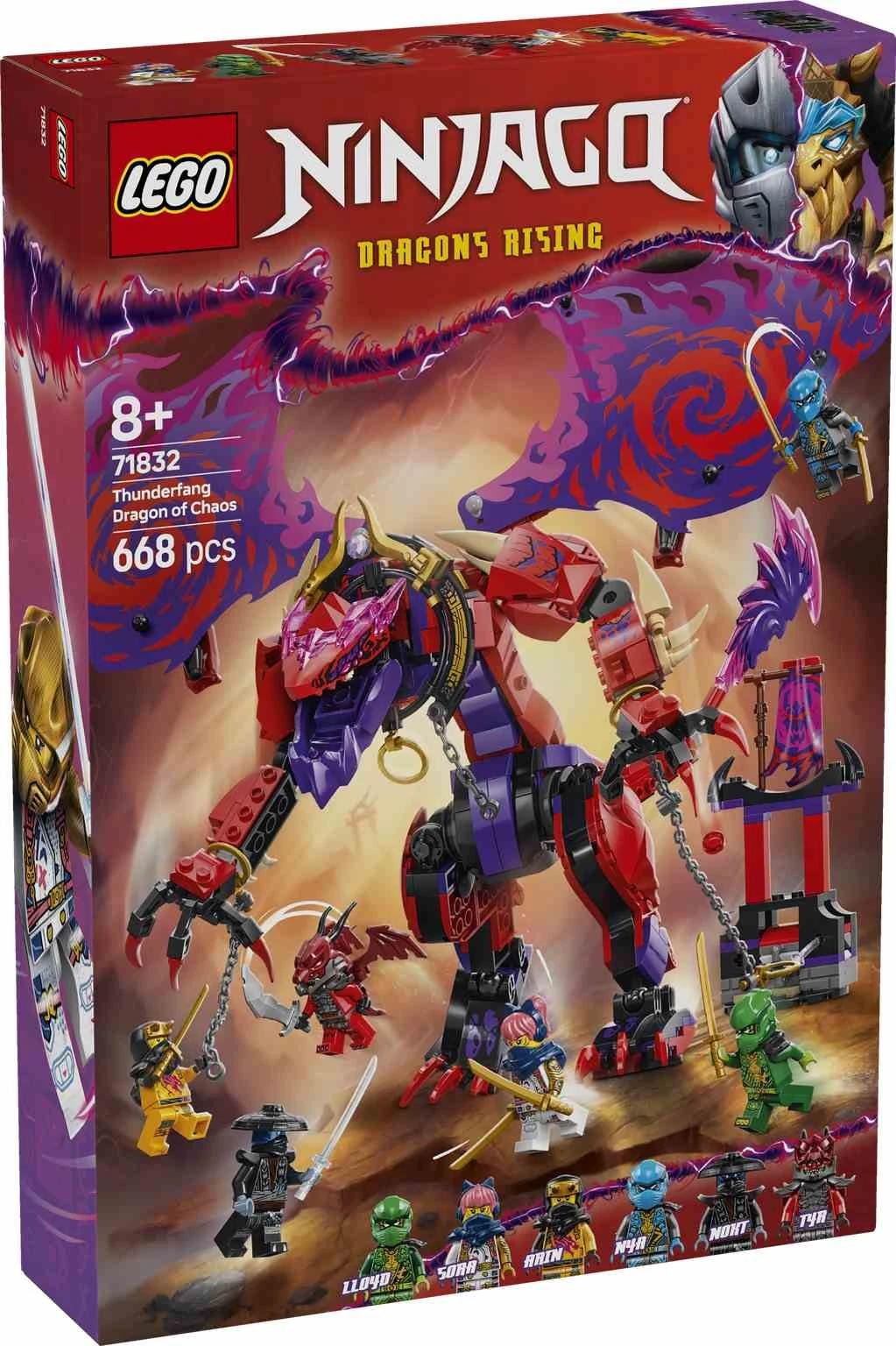 LEGO Ninjago | Dragón del Caos: Colmillo Tronador - 71832