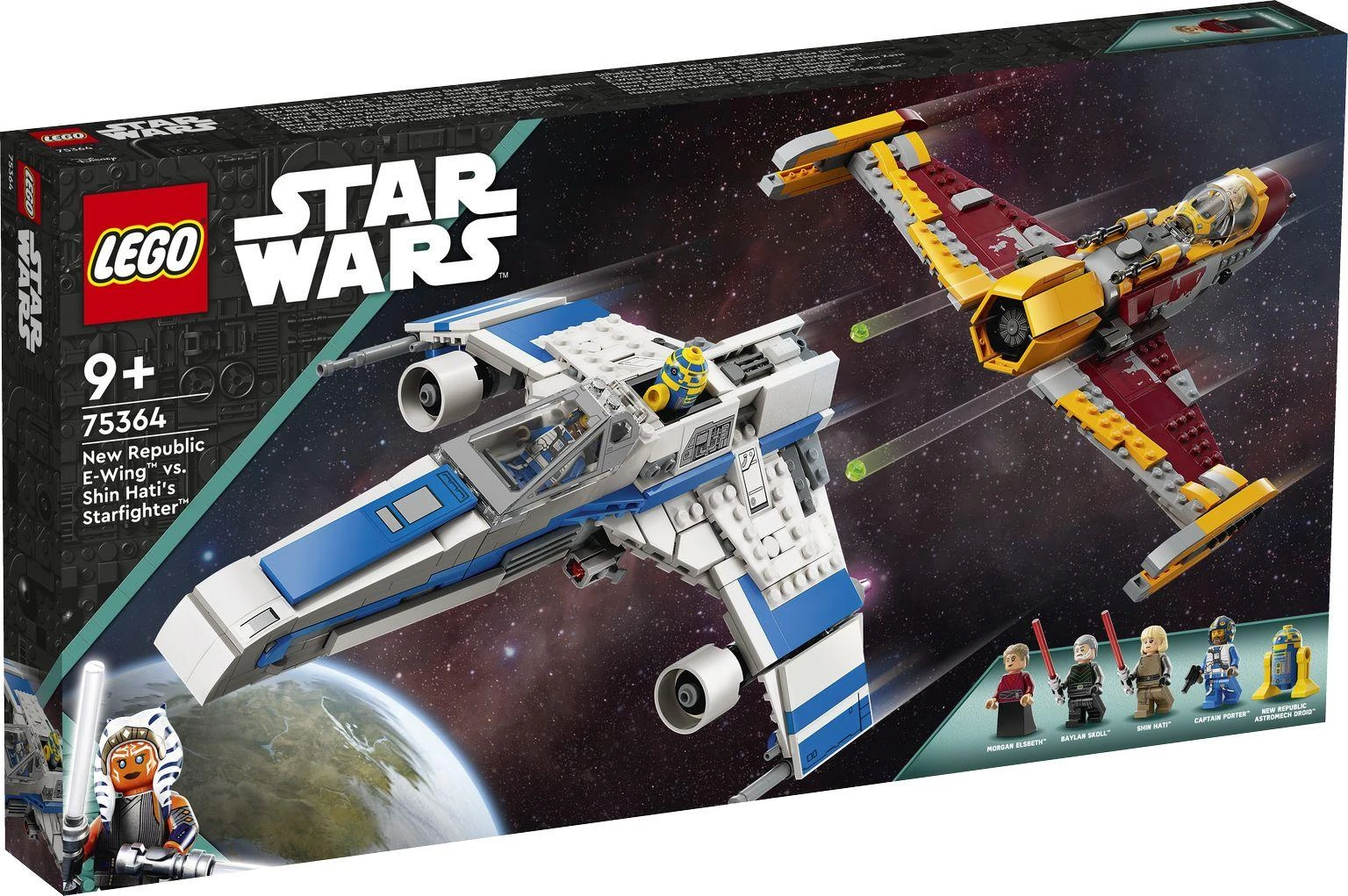 LEGO Star Wars | Ala-E de la Nueva República vs. Caza Estelar de Shin Hati 75364