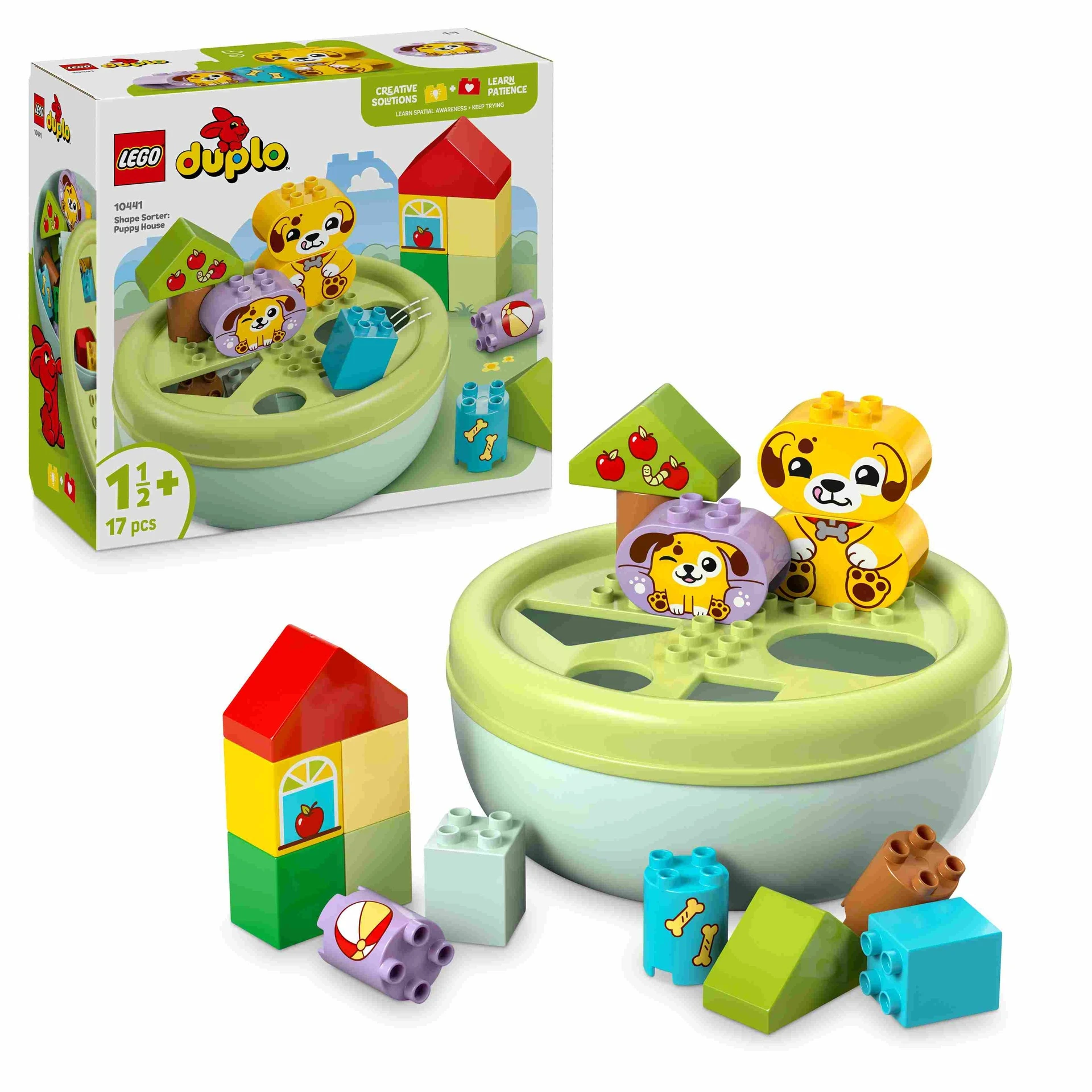 LEGO DUPLO | Clasificador de Formas: Casa de los Perritos - 10441