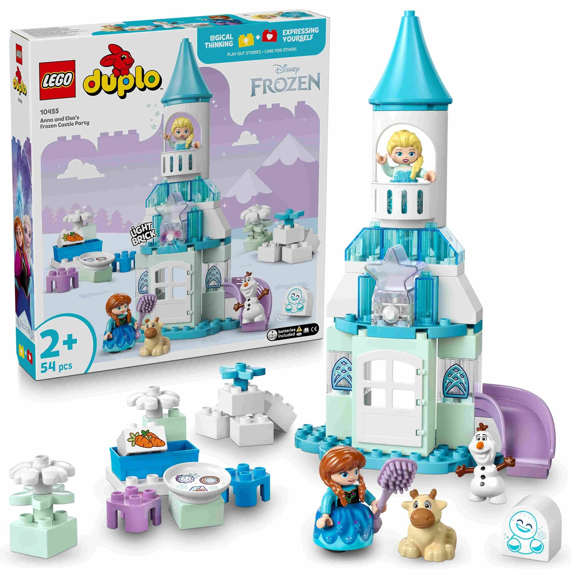 LEGO DUPLO | Frozen: Fiesta en el Castillo de Anna y Elsa- 10455