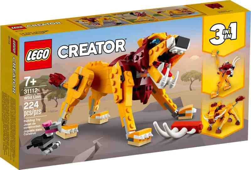 LEGO CREATOR 3 en 1 | León Salvaje 31112