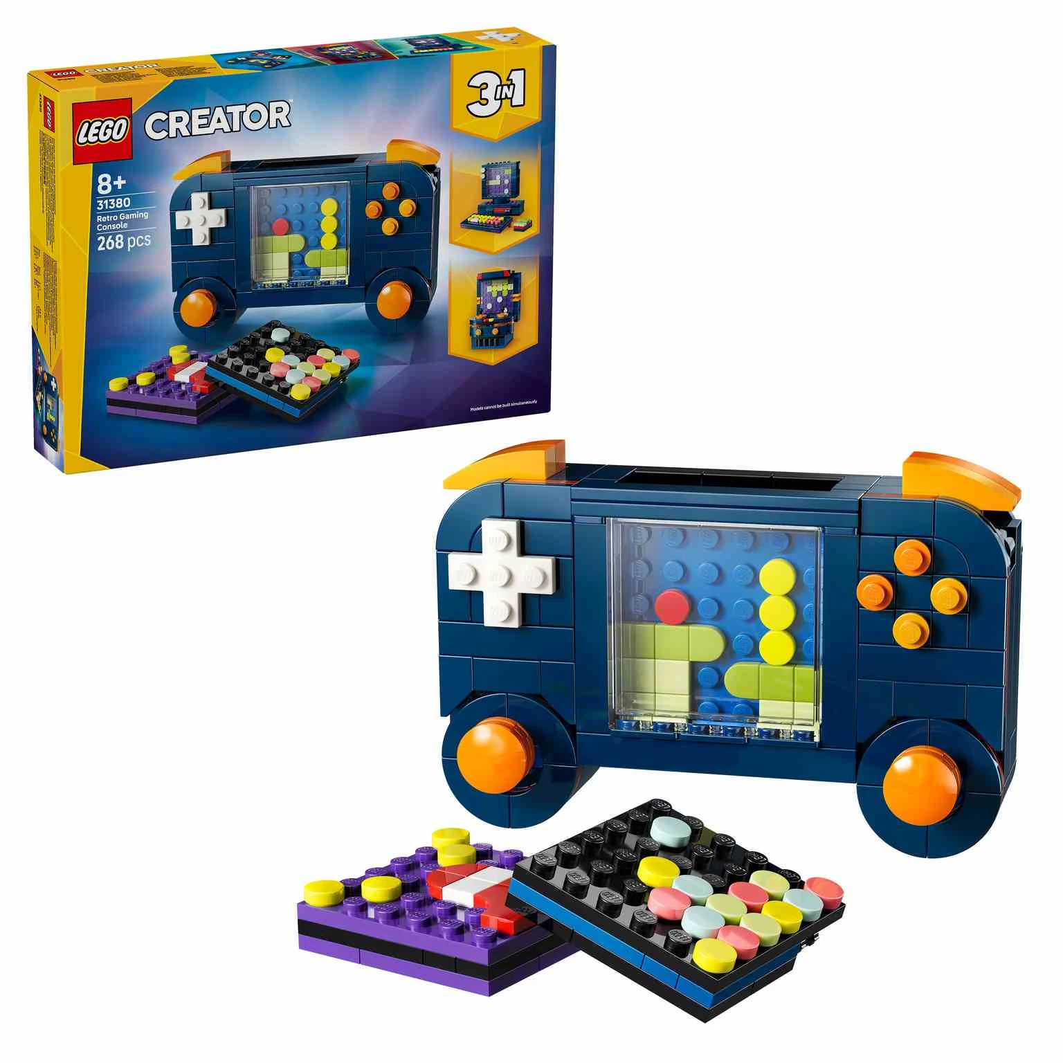 LEGO CREATOR 3en1 | Consola de Videojuegos Retro - 31380