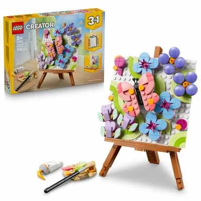 LEGO CREATOR 3en1 | Pintura Decorativa de Arte Floral - 31390