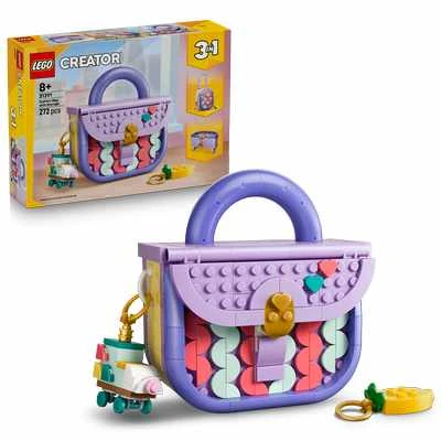 LEGO CREATOR 3en1 | Bolso de Diseño Artístico con Compartimento - 31391