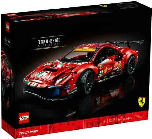 LEGO Technic | Ferrari 488 GTE “AF Corse #51” 42125