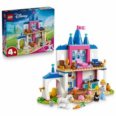 LEGO Disney | Castillo de Cenicienta y sus Amigos Animales - 43283
