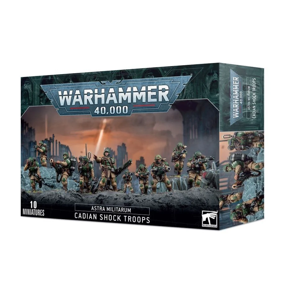 WARHAMMER 40K | Astra Militarum: Tropas de Choque de Cadia 47-33