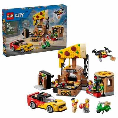 LEGO CITY | Experiencia de Pizza a Domicilio con Vehículos - 60496