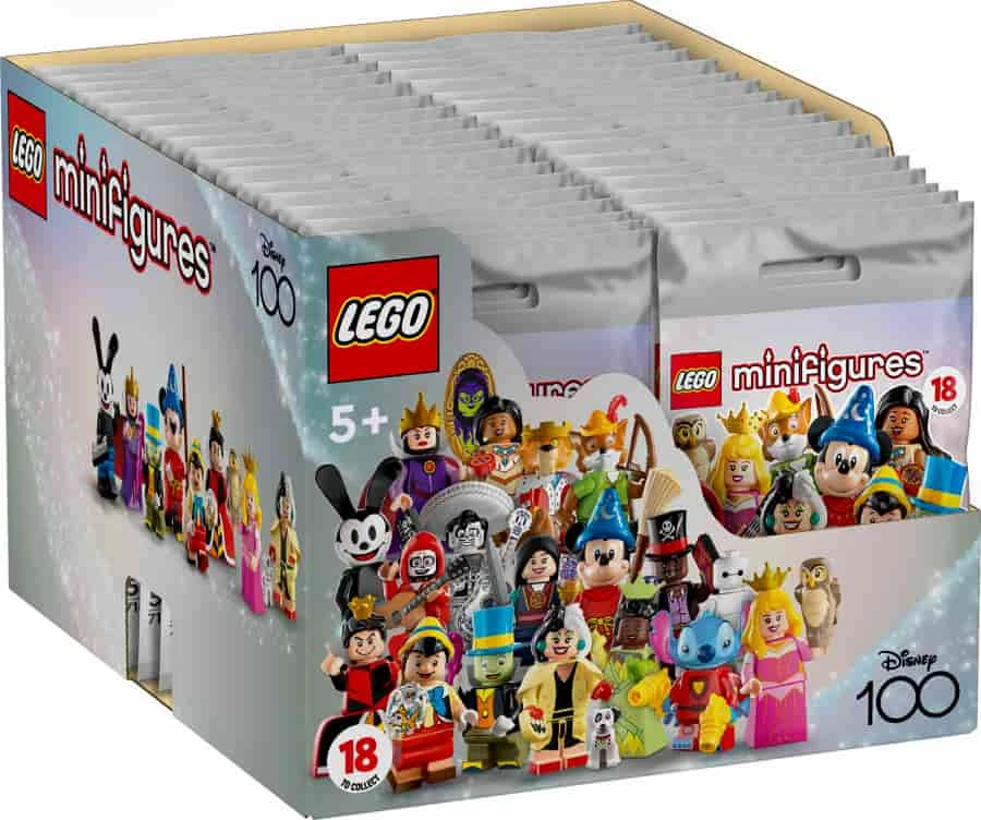 LEGO Mnifiguras | Edición Disney 100: Caja Completa de 36 ud - 71038-CC