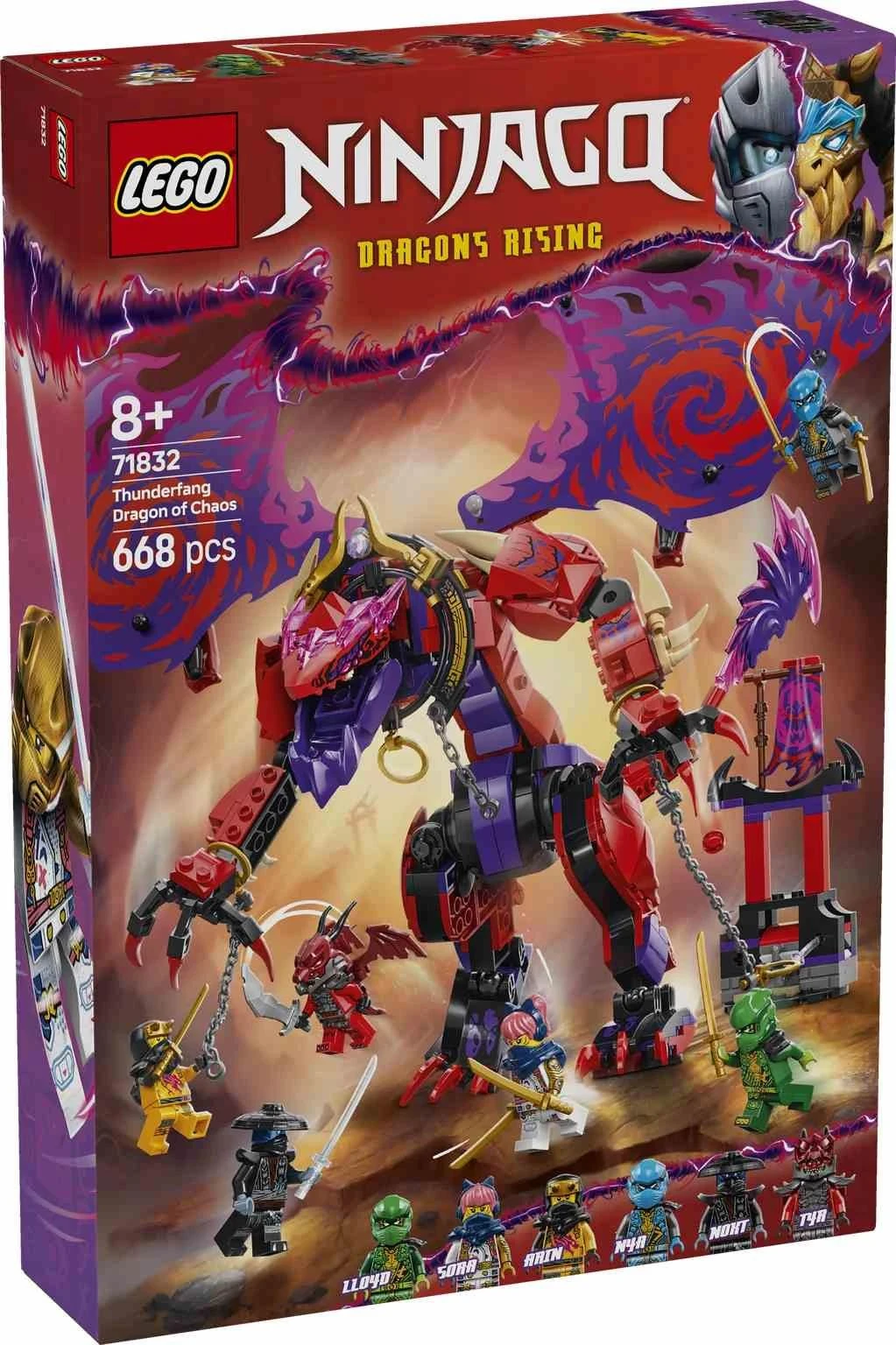 LEGO Ninjago | Dragón del Caos: Colmillo Tronador - 71832