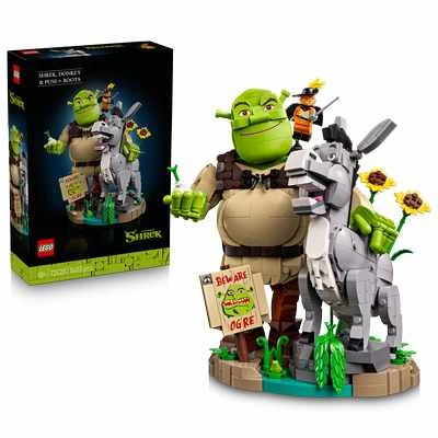LEGO SHREK | Shrek, Asno y Gato con Botas 72423 AGOSTO 2026