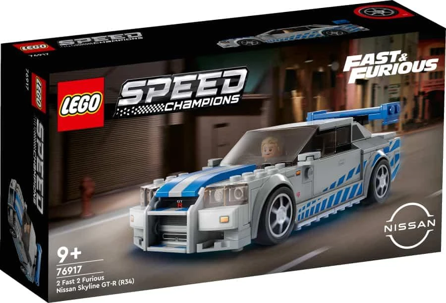 Lego Speed Champions Fast Furious Nissan Skyline GT-R (R34) 76917