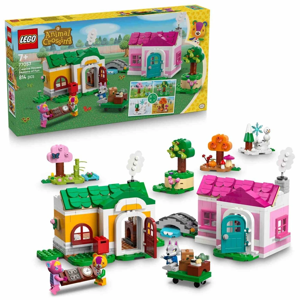 LEGO Animal Crossing | Casas Creativas: Diversión estacional - 77057
