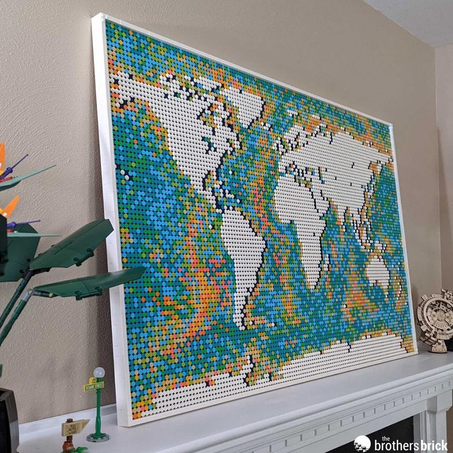 LEGO ART Mapamundi 31203