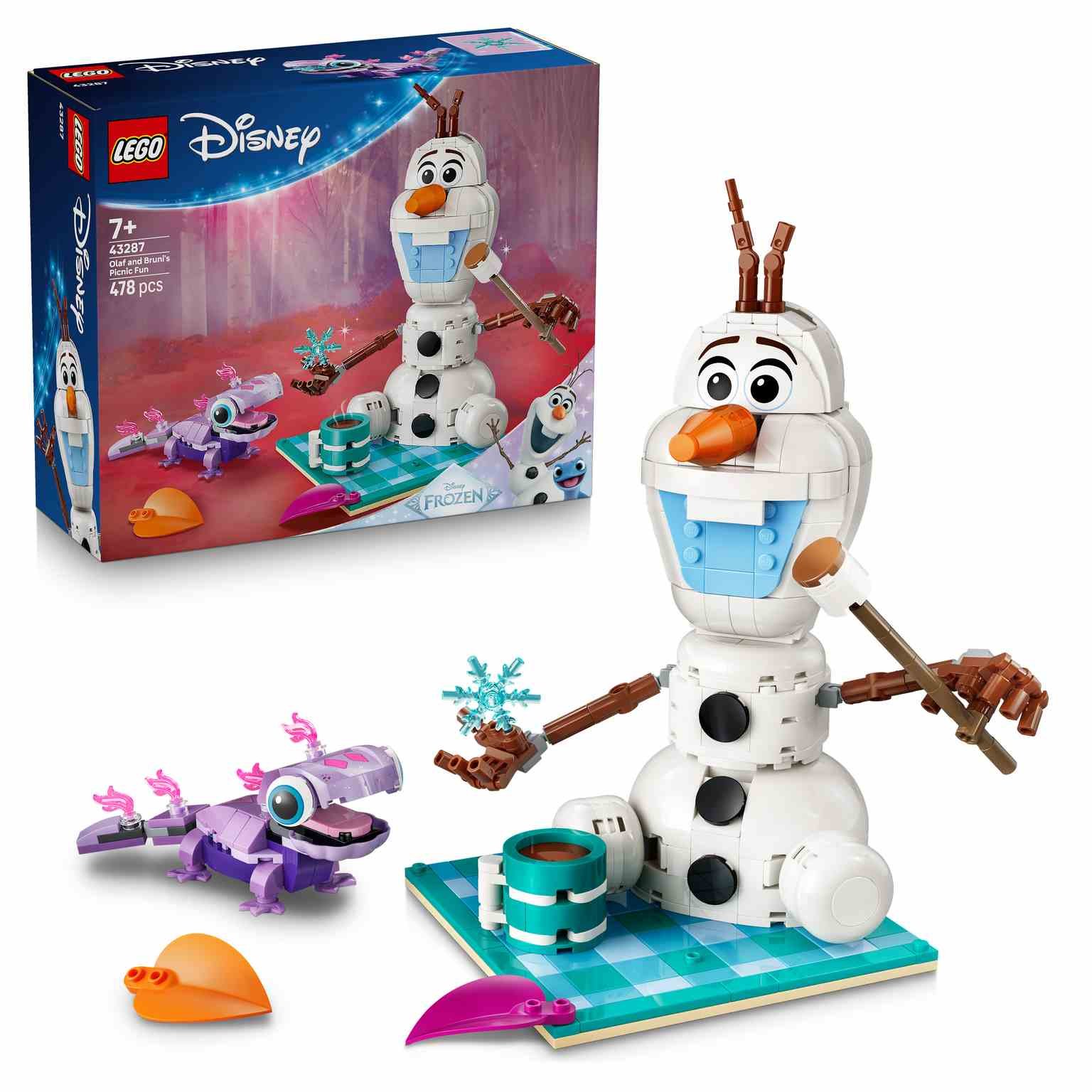 LEGO Disney | Divertido Pícnic de Olaf y Bruni - 43287